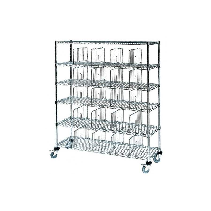 Carro distribución Ropa/Lencería 25 separadores - 1