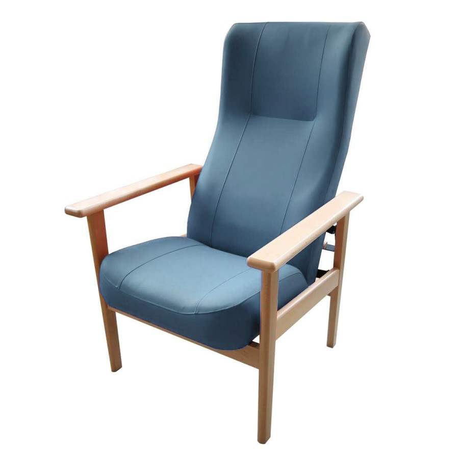 Sillón geriátrico reclinable ergonómico