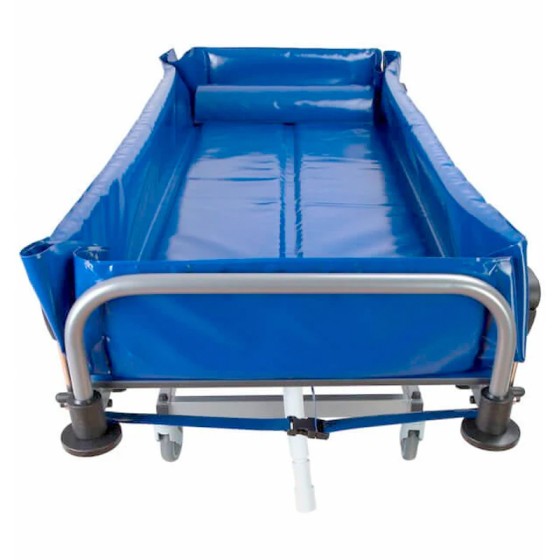 Camilla de Ducha CARWASH Orthos XXI con elevación hidráulica hasta 175kg - 3