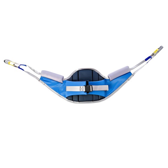 Grúa bipedestación compacta Solmats GB11 Arnés