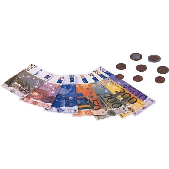 SET EUROS: Billetes y Monedas 108 pz.