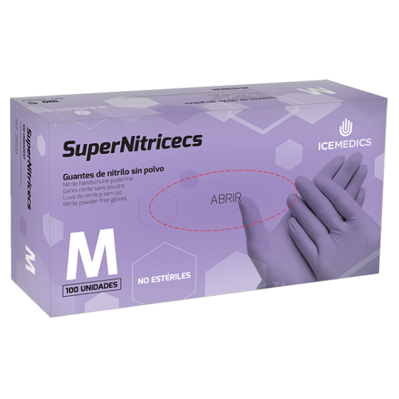 Guantes desechables NITRILO SuperNitricecs SP (caja 1000)
