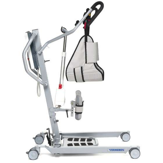 Grúa bipedestación Albatros | Cambiapañales | Plegable y compacta | Uso domiciliario