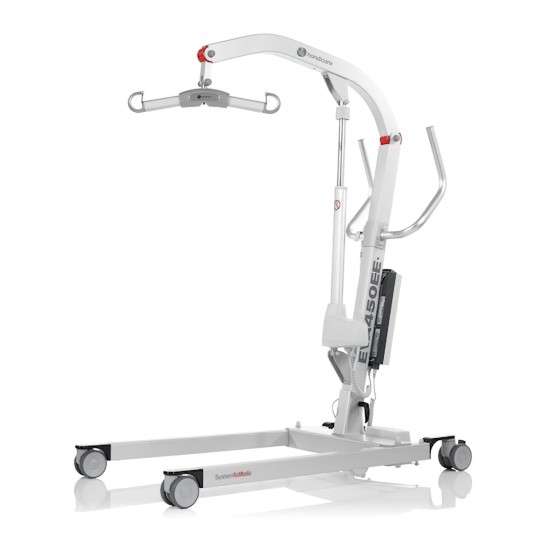 Grúa de bipedestación Eva450 SystemRoMedic | Transferencia de pacientes hasta 205kg | Con arnés