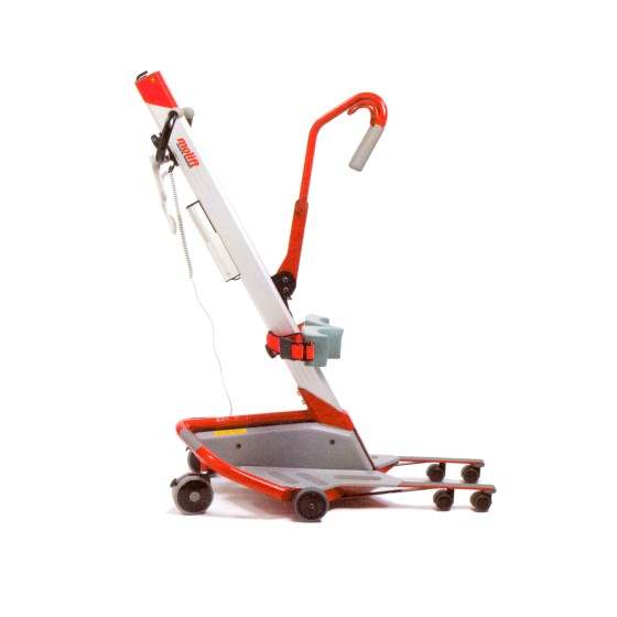 Grúa de bipedestación Quick Raiser I | Compacta eléctrica | Elevación segura | Uso domiciliario